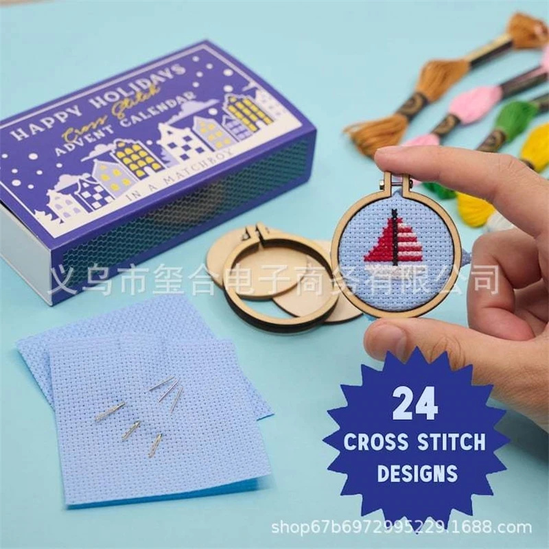 Kalendarz Adwentowy z Haftem K – Embroidery House recenzja i cena