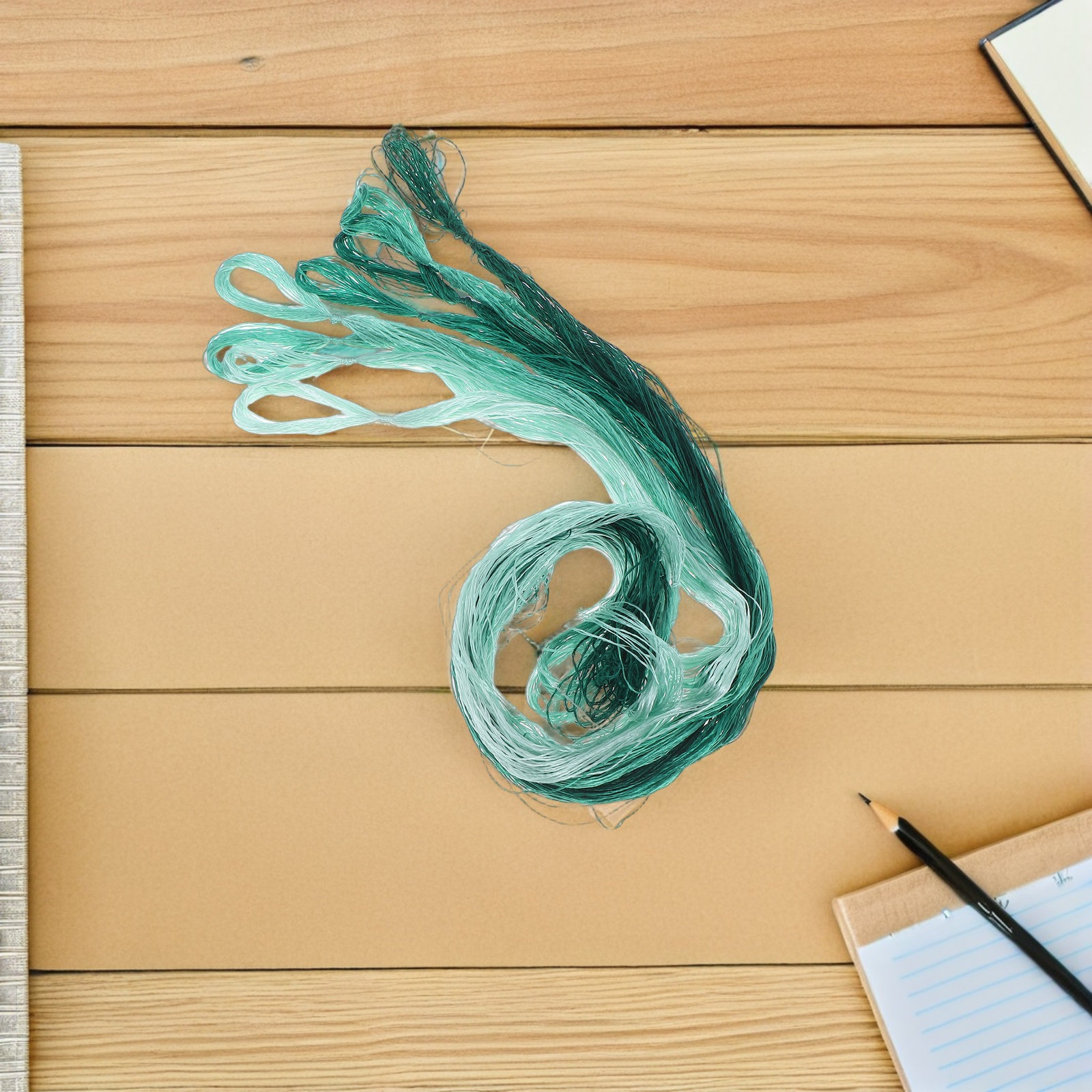 8 szt. Naturalna jedwabna nić  – Embroidery Floss recenzja i cena