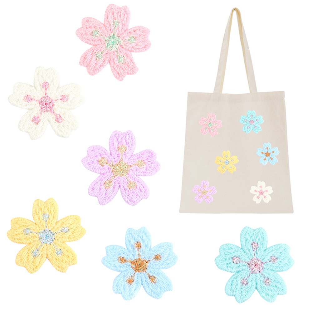 20 sztuk/partia Kolorowe aplik – Embroidery Flower Pattern recenzja i cena