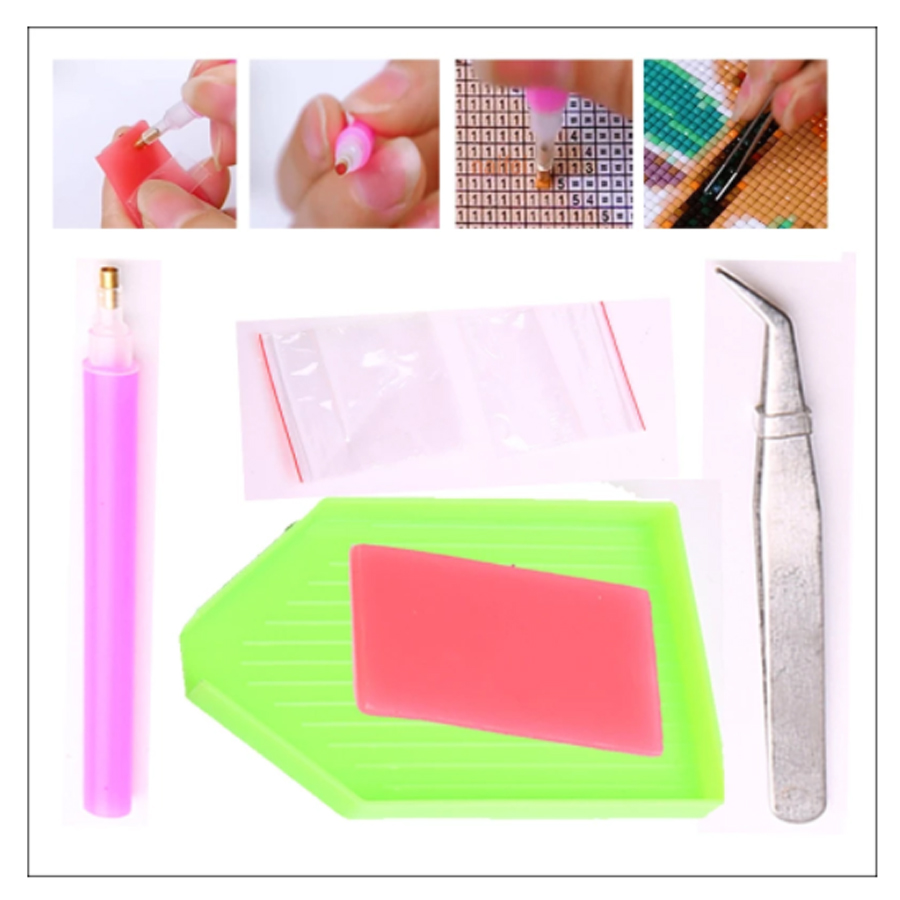 Duży Wilk Biegnący Diamentowy  – Embroidery Running Stitch recenzja i cena