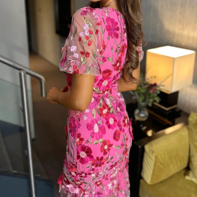 Sukienka damska High Street 20 – Embroidery Zara recenzja i cena
